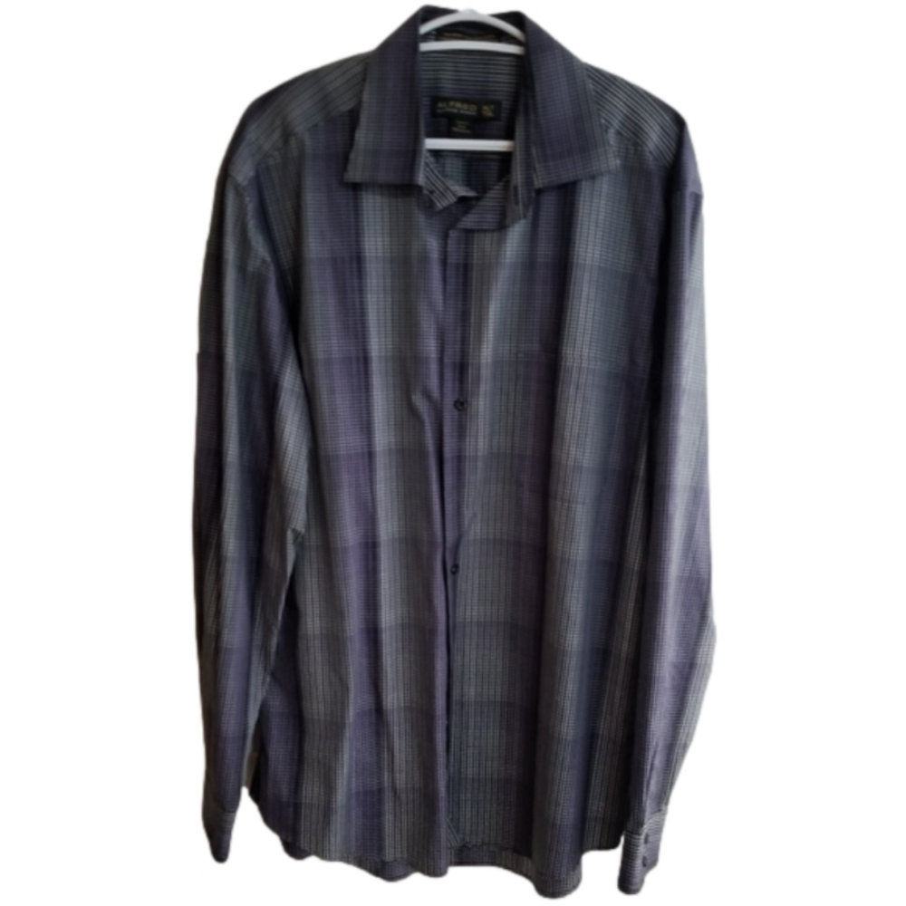 Alfred Sung Long Sleeve Multicolour Button Up Size XL